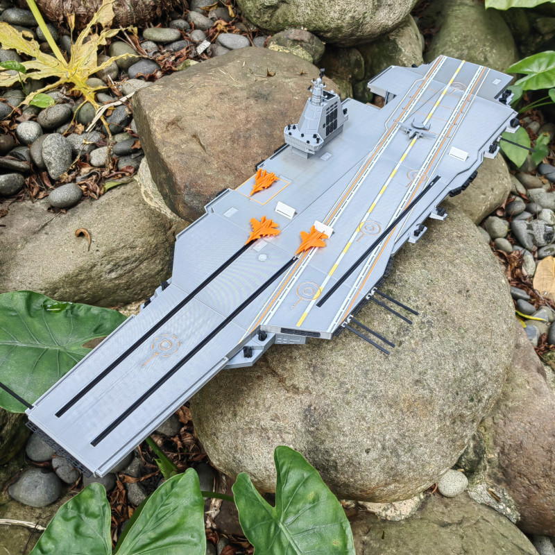 Fujian Tip 003 Elektromanyetik Mancınık Çin Uçak Gemisi 3D Modeli