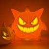 Gengar Kabak Halloween LED Lamba - 3D Baskı Dekor