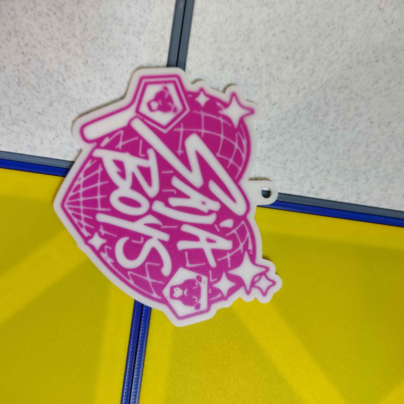 K-pop Demon Hunters Saja Boys Çanta Anahtarlığı - 3D Baskı Koleksiyon K-pop Demon Hunters Saja Boys Çanta Anahtarlığı - 3D Baskı Koleksiyon