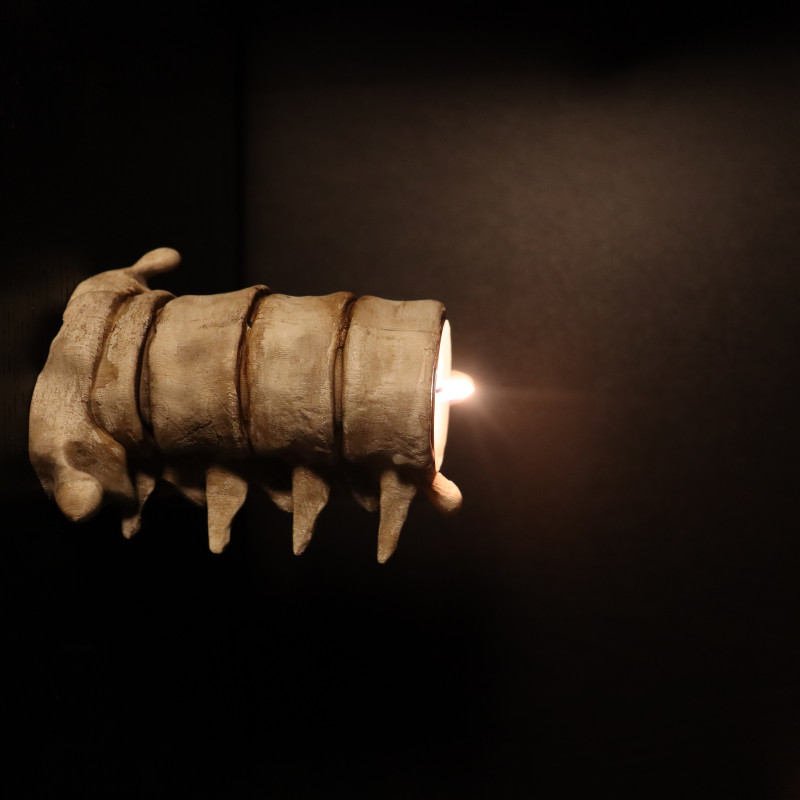 Karanlık ve Gotik Kafatası Mumluk Seti - 3D Baskı Dekor Karanlık ve Gotik Kafatası Mumluk Seti - 3D Baskı Dekor