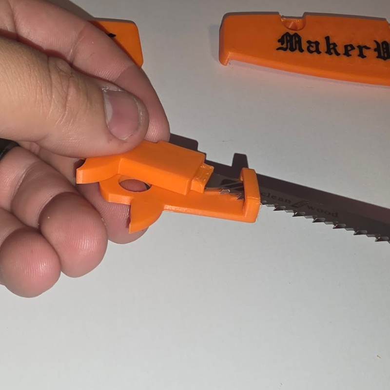 Balkabağı Oyma Aleti - 3D Baskılı Manyetik Jigsaw Tutacak