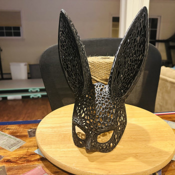 Halloween Hayvan Maskeleri - 3D Baskı Tavşan Kedi Tilki Kostüm Aksesuarı