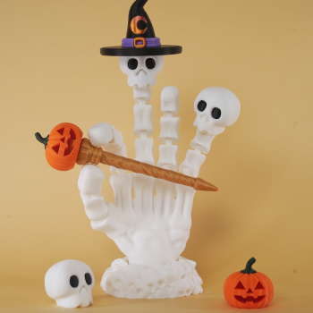 Eklemli İskelet El Modeli - 3D Baskı Dekorasyon Oyuncak