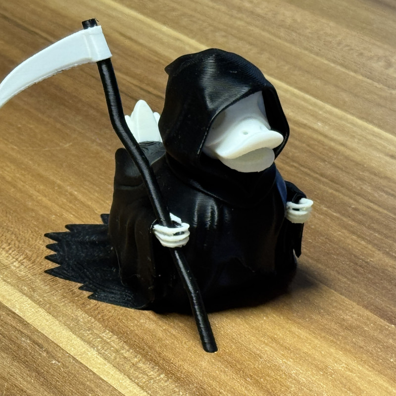 Cadılar Bayramı Ördek 3D Baskı Koleksiyon Figürü