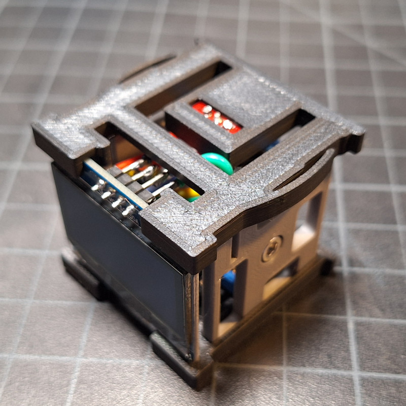 Dasai Mochi Robot Kiti - 3D Baskılı DIY Robot ve OLED Ekran