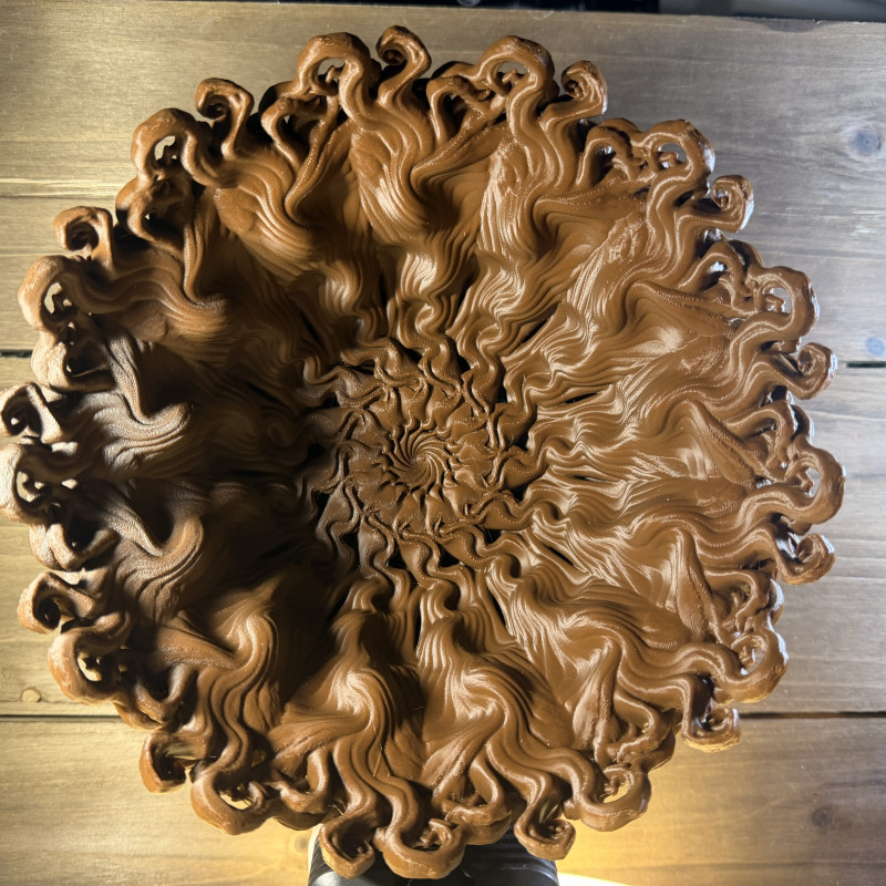 Kafatası Ormanı Şeker Kasesi - Korku Temalı 3D Baskı Dekor