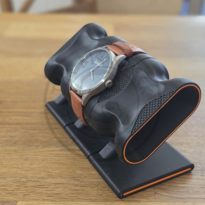 Şık ve Sağlam 3D Baskılı Saat Standı - Minimal Tasarım