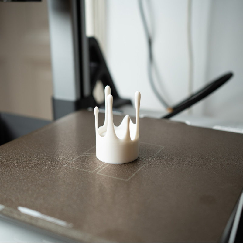 Yüzen Damlayan Mumluk - LED Tealight Dekoratif 3D Baskı