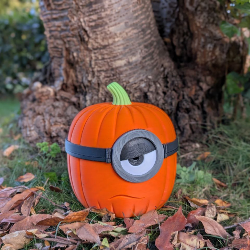 Minion Kabak Stuart Halloween Şeker Kasesi - 3D Baskı Dekor