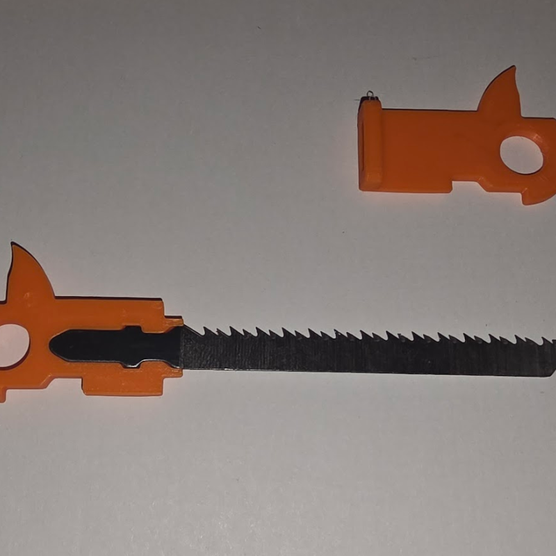 Balkabağı Oyma Aleti - 3D Baskılı Manyetik Jigsaw Tutacak