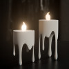 Yüzen Damlayan Mumluk - LED Tealight Dekoratif 3D Baskı