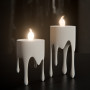 Yüzen Damlayan Mumluk - LED Tealight Dekoratif 3D Baskı