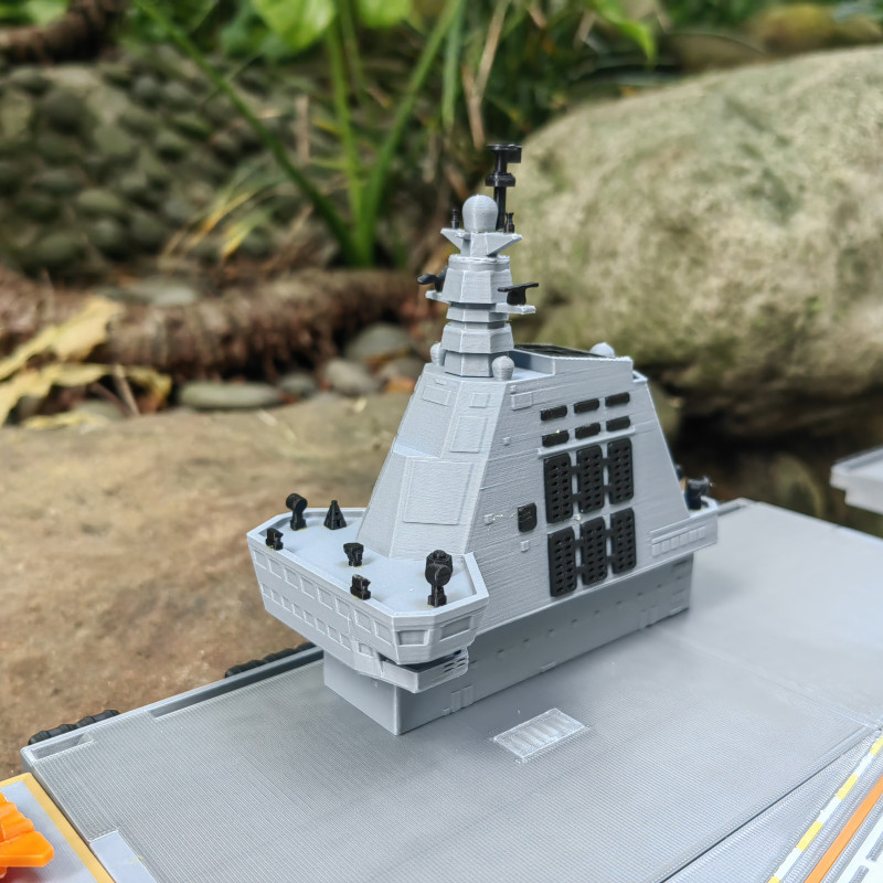 Fujian Tip 003 Elektromanyetik Mancınık Çin Uçak Gemisi 3D Modeli