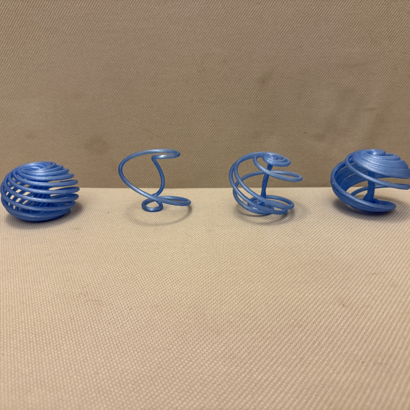 Langford Kaotik Matematik Noel Süsü - 3D Baskı Eğitim Dekorasyonu