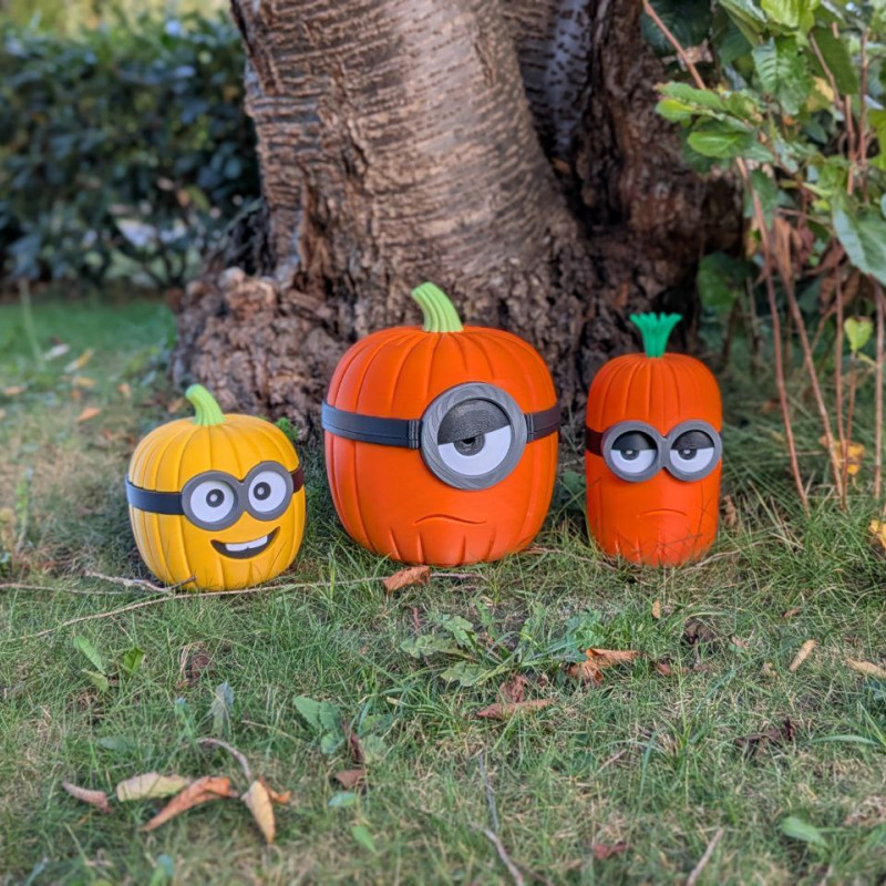 Halloween Minion Bob Şeker Kasesi - 3D Baskı Dekorasyon