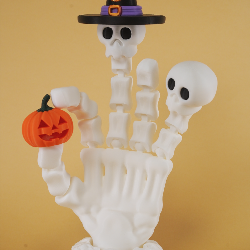 Eklemli İskelet El Modeli - 3D Baskı Dekorasyon Oyuncak Eklemli İskelet El Modeli - 3D Baskı Dekorasyon Oyuncak