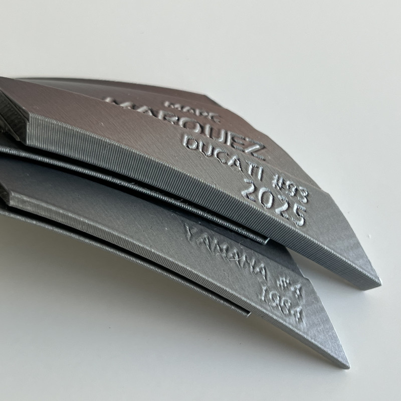 MotoGP Şampiyonlar Kulesi 3D Baskı Ödül - 2025 Tasarım