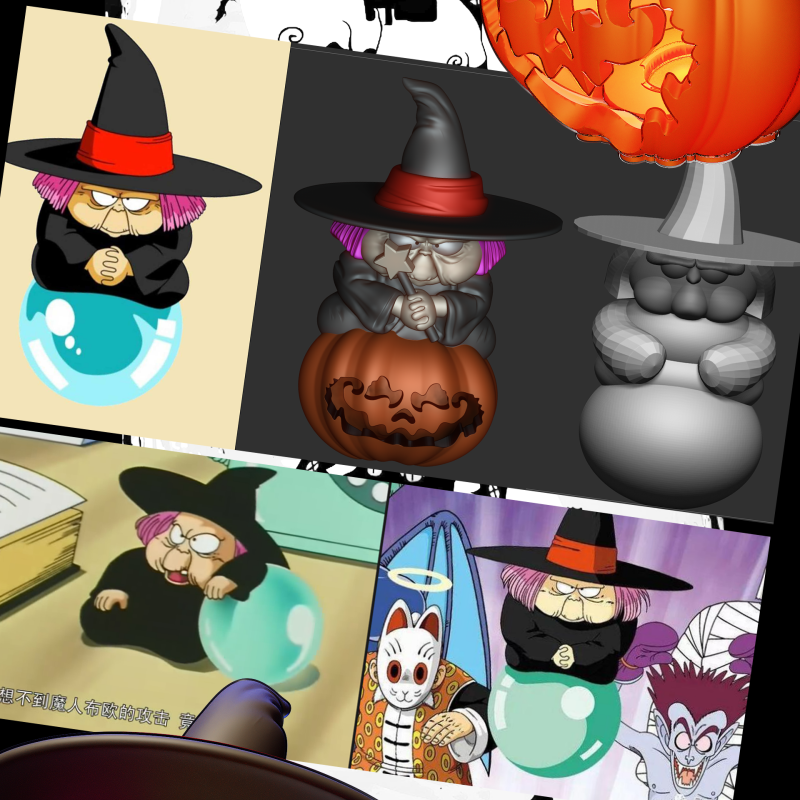 Dragon Ball Falcı Nine Manyetik Anahtarlı Işık - 3D Baskı Mini Figür