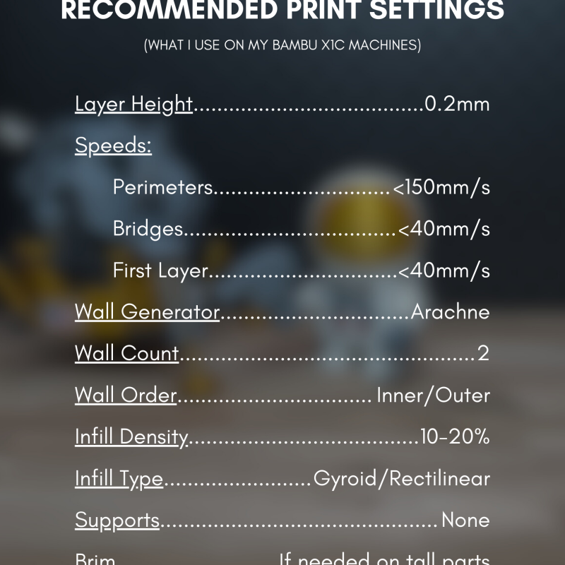 3D Baskı Kravatlı Örümcek Oyuncak - Desteksiz, Yapıştırıcısız