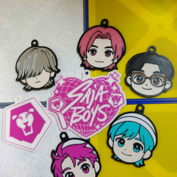 K-pop Demon Hunters Saja Boys Çanta Anahtarlığı - 3D Baskı Koleksiyon