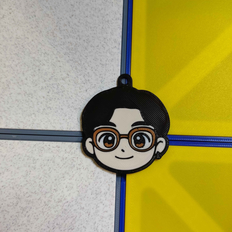 K-pop Demon Hunters Saja Boys Çanta Anahtarlığı - 3D Baskı Koleksiyon K-pop Demon Hunters Saja Boys Çanta Anahtarlığı - 3D Baskı Koleksiyon