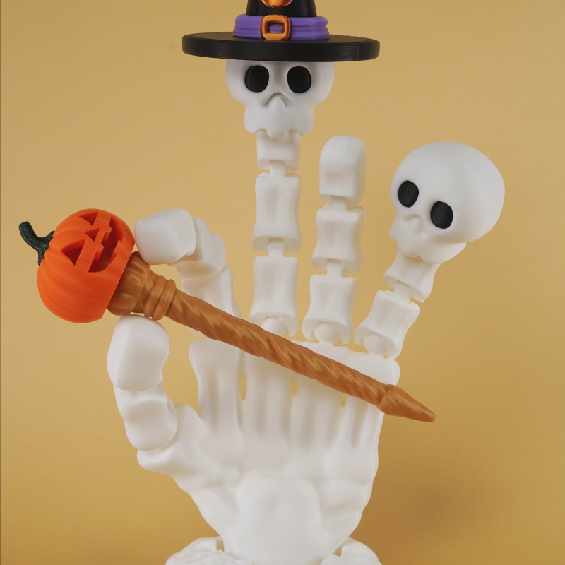 Eklemli İskelet El Modeli - 3D Baskı Dekorasyon Oyuncak Eklemli İskelet El Modeli - 3D Baskı Dekorasyon Oyuncak