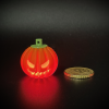 Halloween Işıklı Mini Balkabağı Küpe - 3D Baskı Dekorasyon