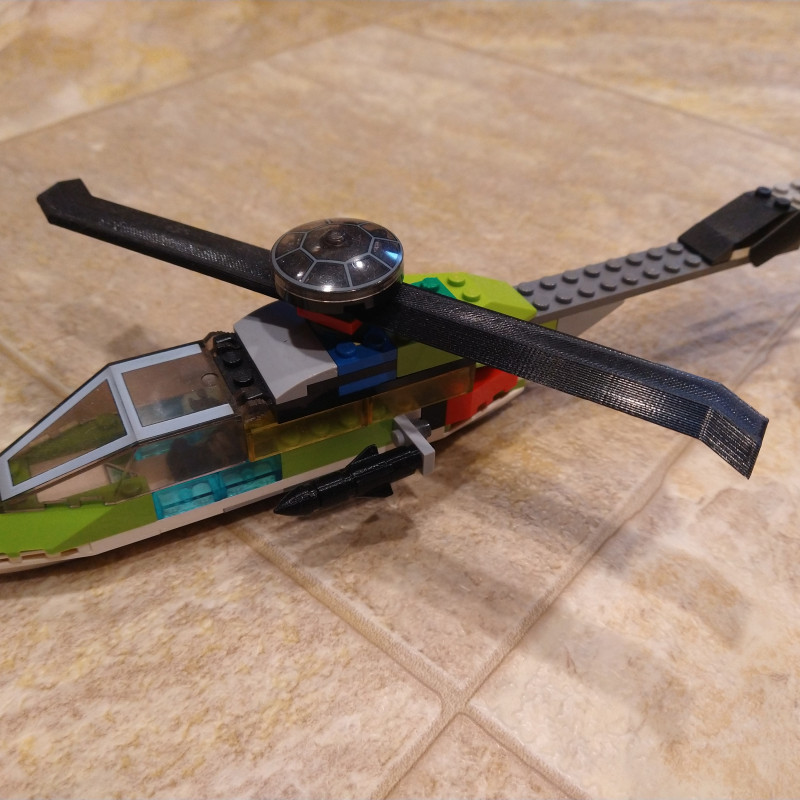 Modüler Lego Uyumlu Füze Seti - 3D Baskı Oyuncak