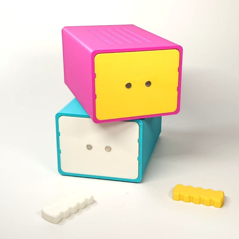 Küçük Eşya Düzenleyici Stackable Kayar Tepsiler - 3D Baskı