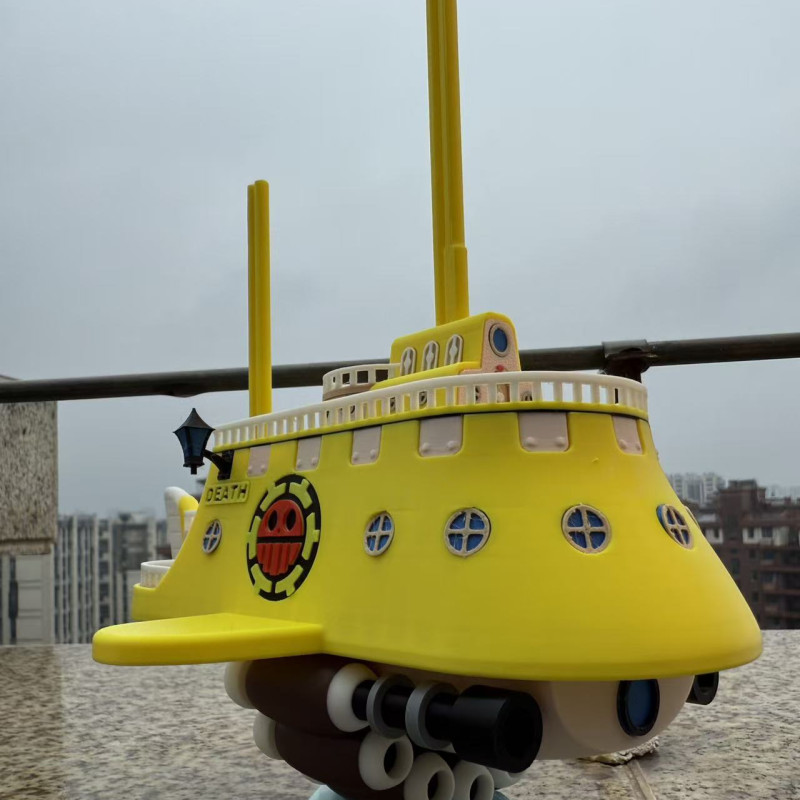 One Piece Polar Tang Denizaltı 3D Baskı Modeli - Trafalgar Law