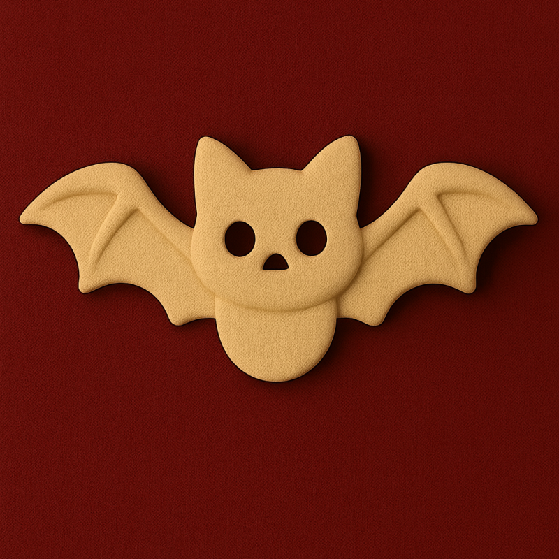 Cadılar Bayramı Saç Tokası Seti - 3D Baskılı Hayalet Örümcek