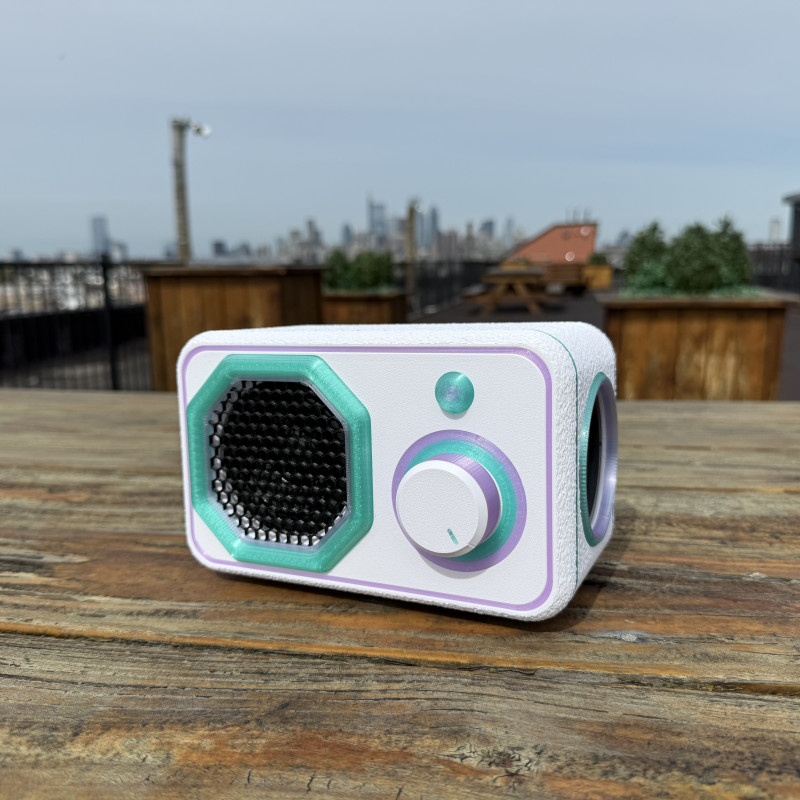 AfterGlow Bluetooth Hoparlör - 3D Baskılı DIY Hi-Fi Ses Sistemi