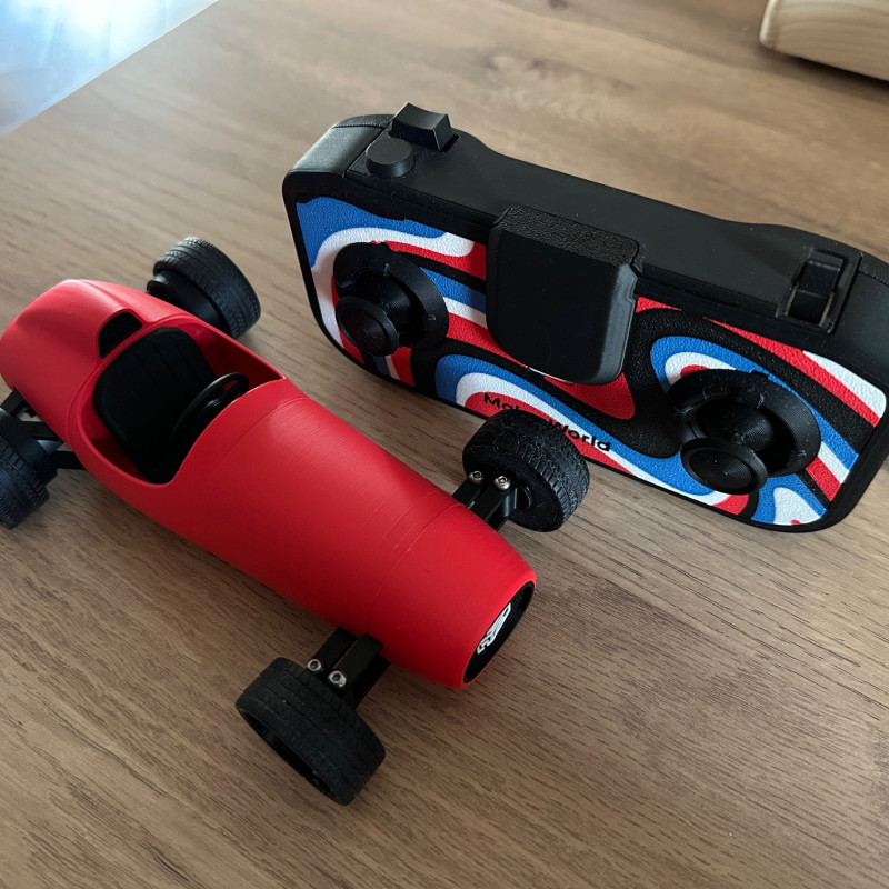 Vintage Formula CyberBrick RC Araba - 3D Baskı Hobi Seti