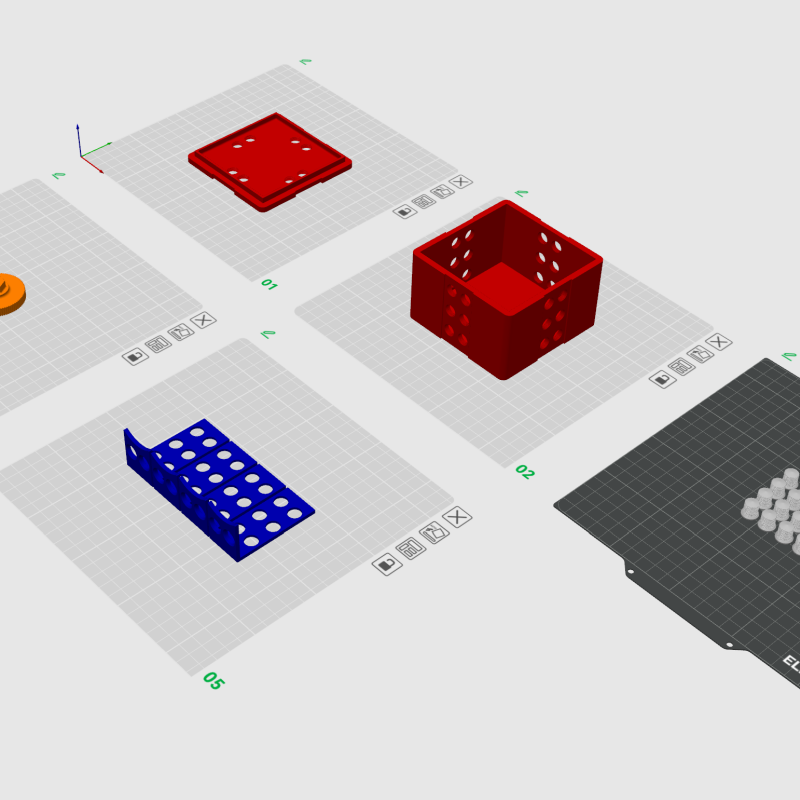 Şaka Kutusu: 32 Vidalı Zorlu Hediye Kutusu - 3D Baskı