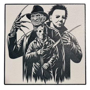 3D Baskılı Cadılar Bayramı Işık Kutusu - Korku Figürlü Dekor 3D Baskılı Cadılar Bayramı Işık Kutusu - Korku Figürlü Dekor