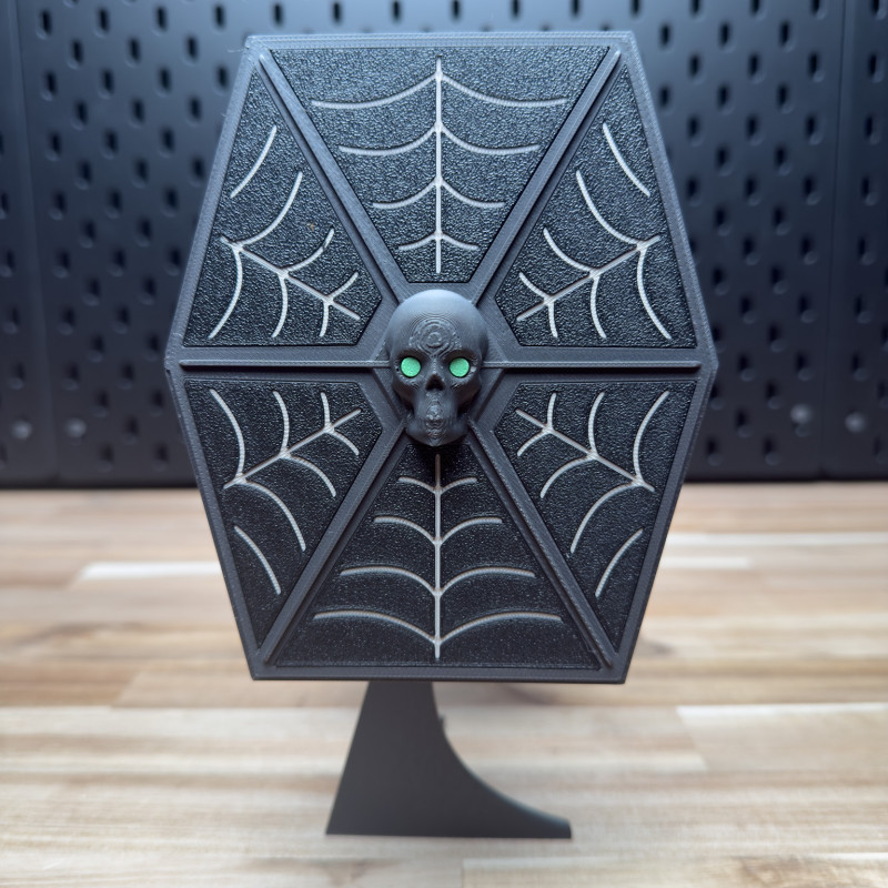 3D Baskı Kravatlı Örümcek Oyuncak - Desteksiz, Yapıştırıcısız