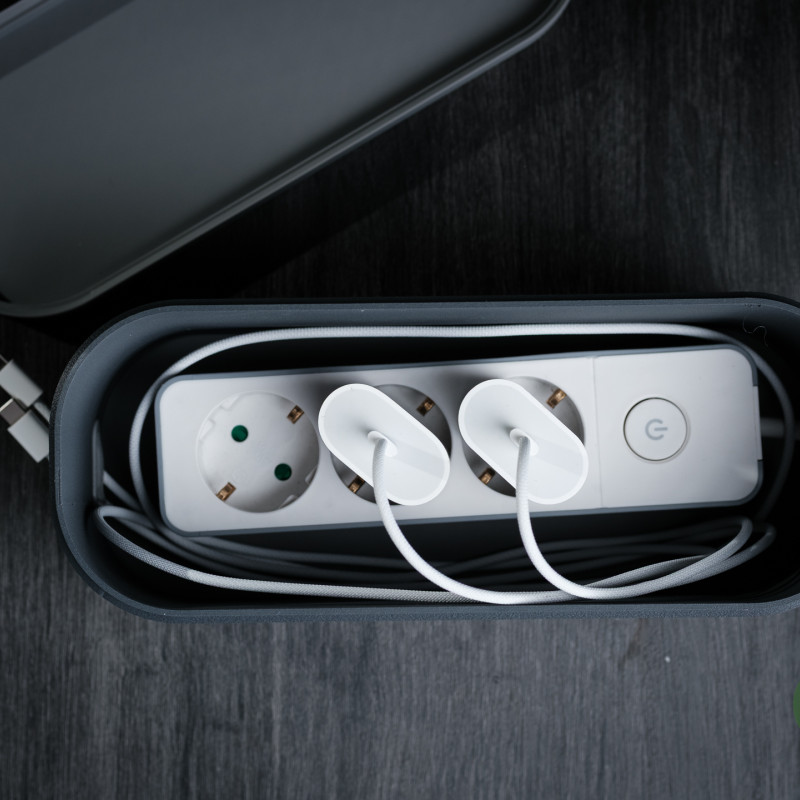 Modern Kablo Düzenleme Kutusu - 3D Baskılı Minimalist Çözüm