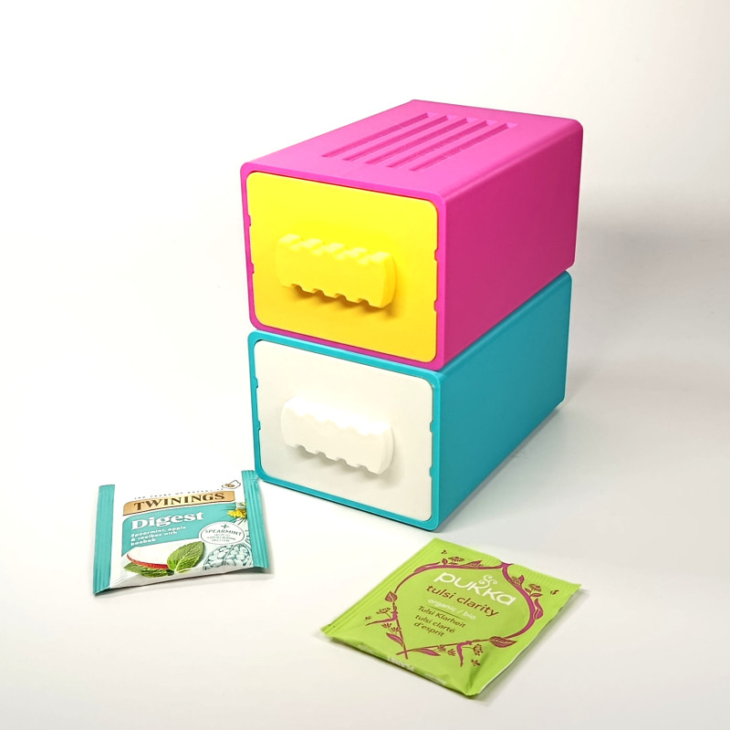 Küçük Eşya Düzenleyici Stackable Kayar Tepsiler - 3D Baskı