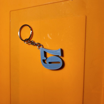 67 Anahtarlık - Viral Meme Tasarımı, Hafif ve Dayanıklı 3D Baskı Aksesuar