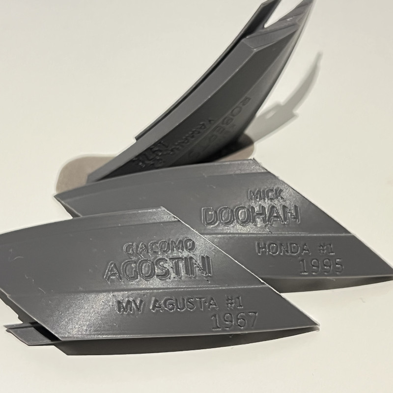 MotoGP Şampiyonlar Kulesi 3D Baskı Ödül - 2025 Tasarım