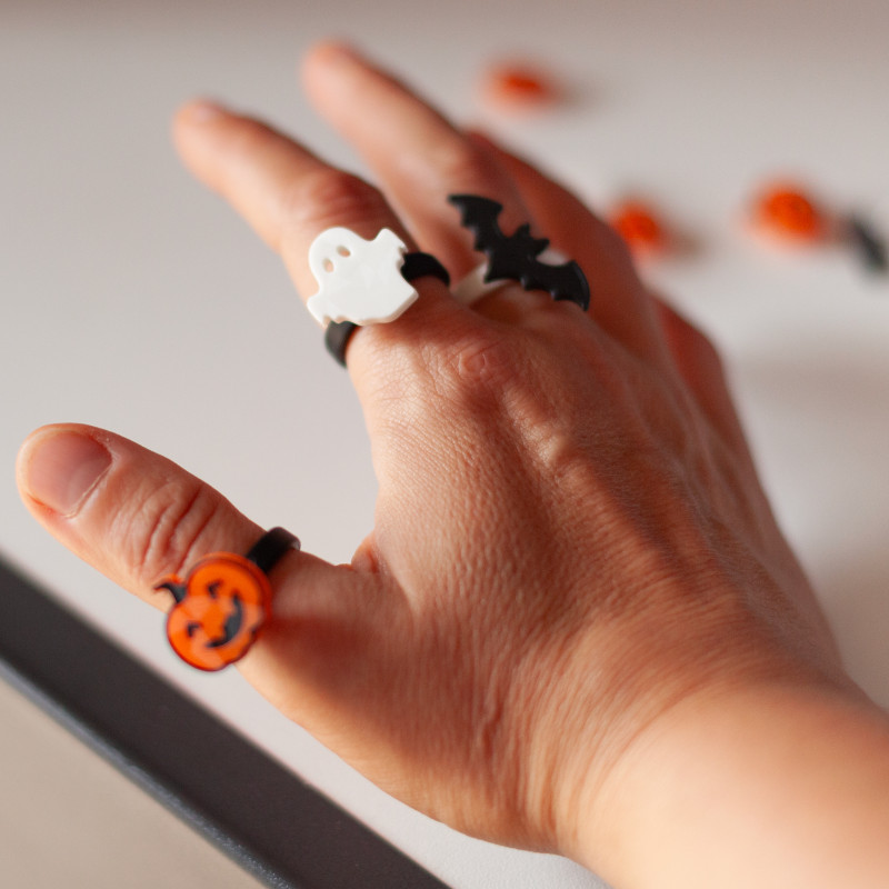 Parametrik Cadılar Bayramı Yüzükleri - Çocuk ve Yetişkin Modelleri