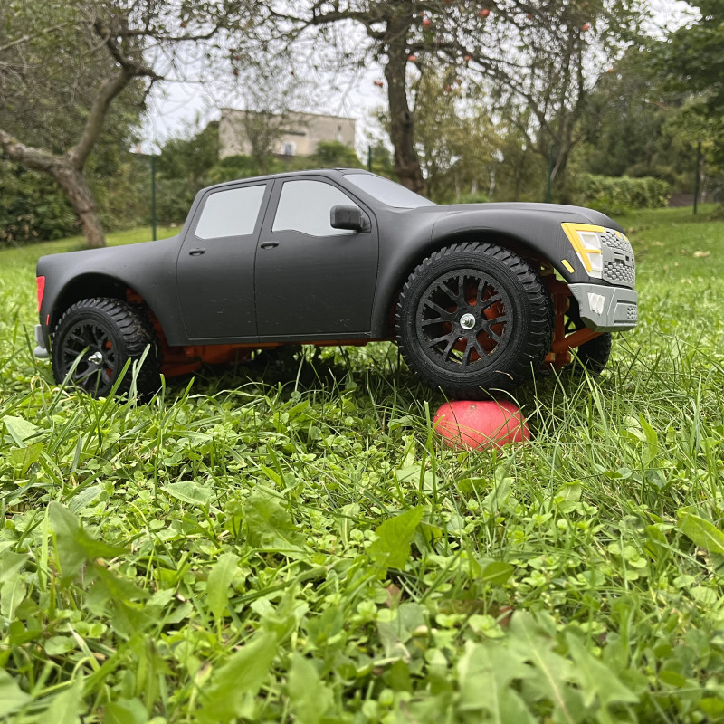 3D Baskı RC Ford Raptor F-150 Model Araba | 1:10 Ölçek