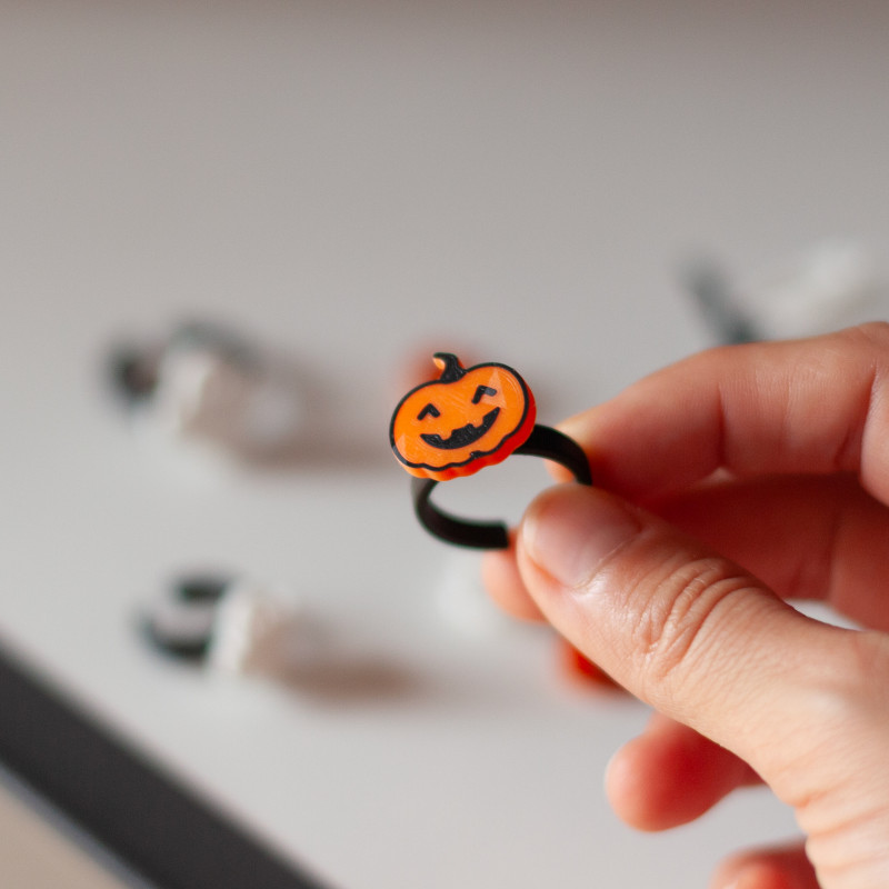 Parametrik Cadılar Bayramı Yüzükleri - Çocuk ve Yetişkin Modelleri