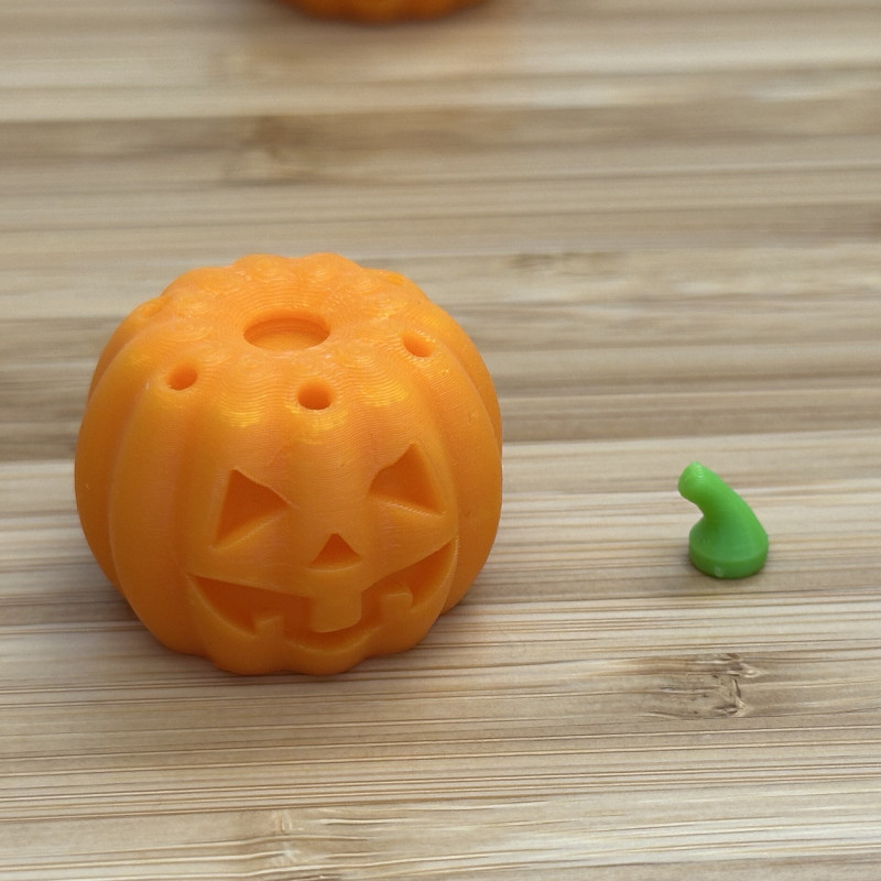 Oral-B Balkabağı Diş Fırçası Kılıfı - 3D Baskı Dekoratif Aksesuar