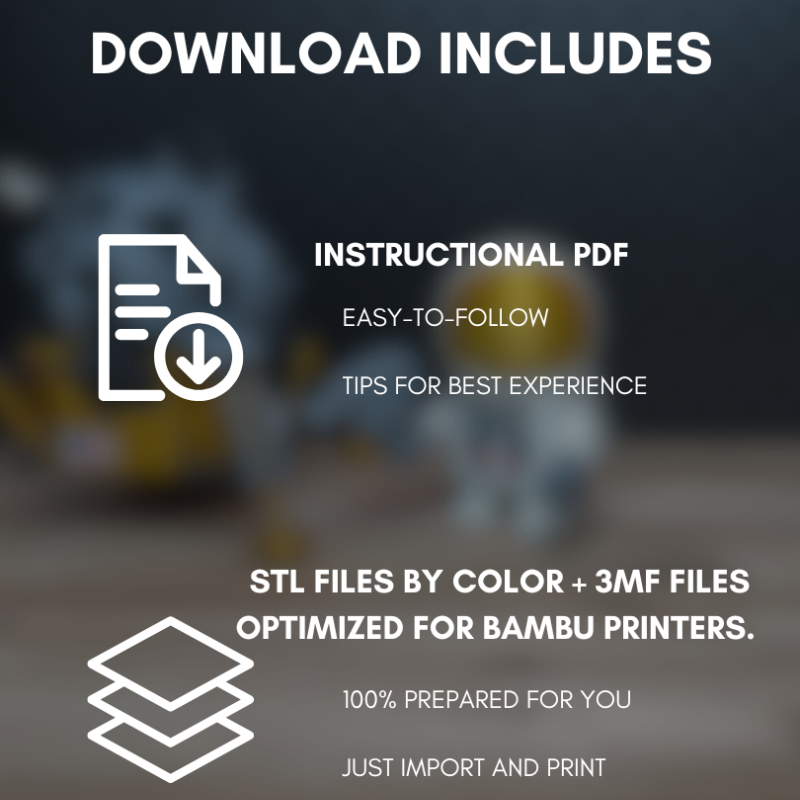 3D Baskı Kravatlı Örümcek Oyuncak - Desteksiz, Yapıştırıcısız