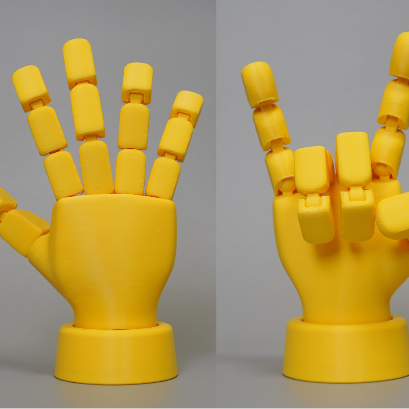 Eklemli İskelet El Modeli - 3D Baskı Dekorasyon Oyuncak Eklemli İskelet El Modeli - 3D Baskı Dekorasyon Oyuncak