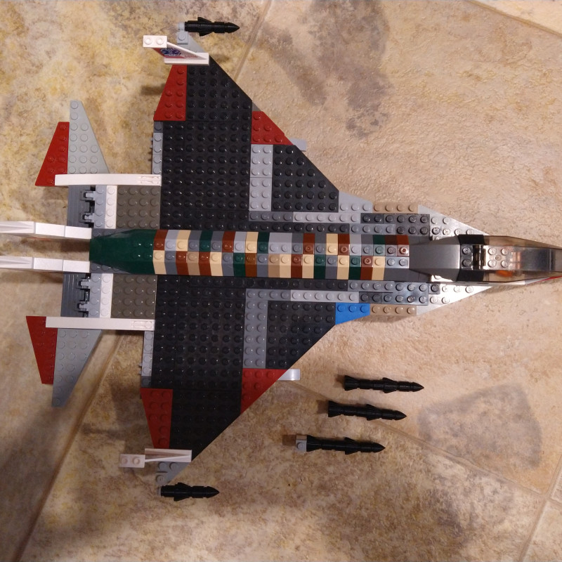 Modüler Lego Uyumlu Füze Seti - 3D Baskı Oyuncak