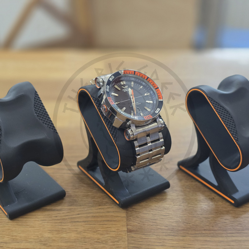 Şık ve Sağlam 3D Baskılı Saat Standı - Minimal Tasarım