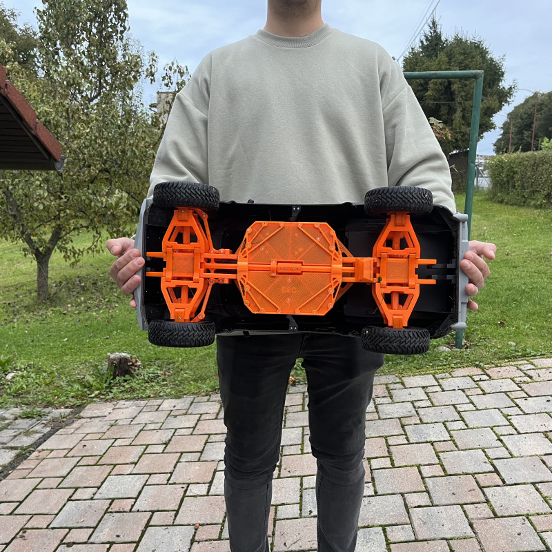 3D Baskı RC Ford Raptor F-150 Model Araba | 1:10 Ölçek