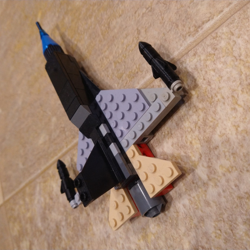 Modüler Lego Uyumlu Füze Seti - 3D Baskı Oyuncak